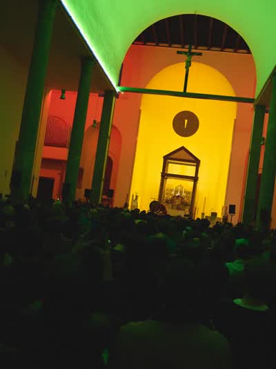 Threes and Fondazione Prada return to Chiesa Rossa on November 18, presenting a live performance by Danish experimental chamber music ensemble TLF Trio