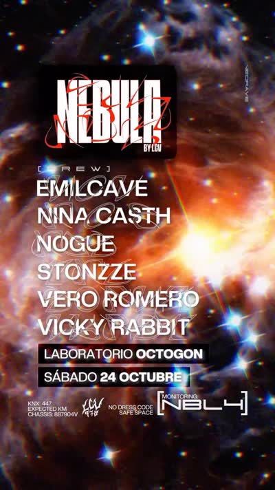 NEBULA004 FULL LINEUP!!