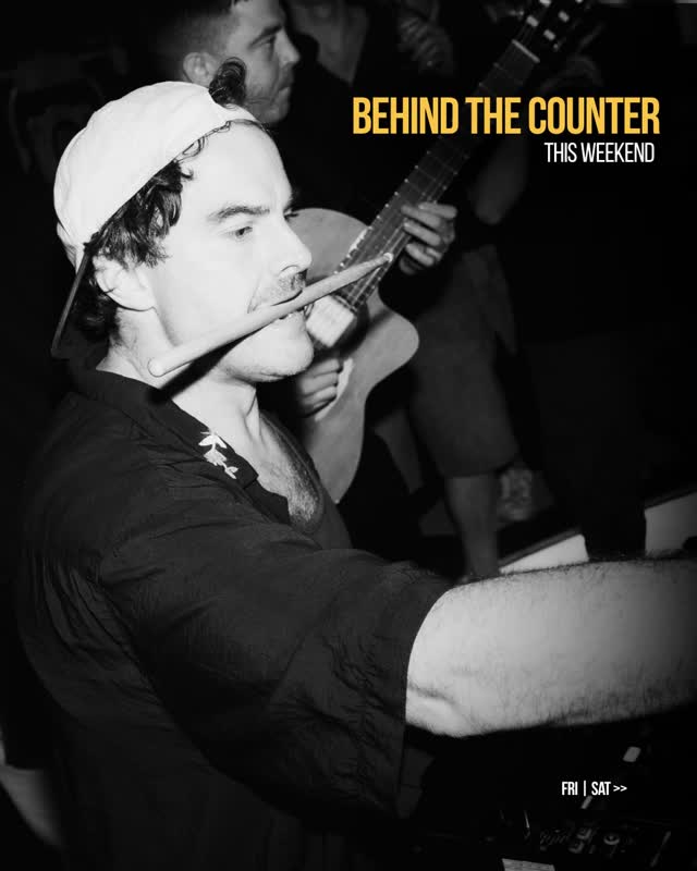 Behind The Counter This Weekend
