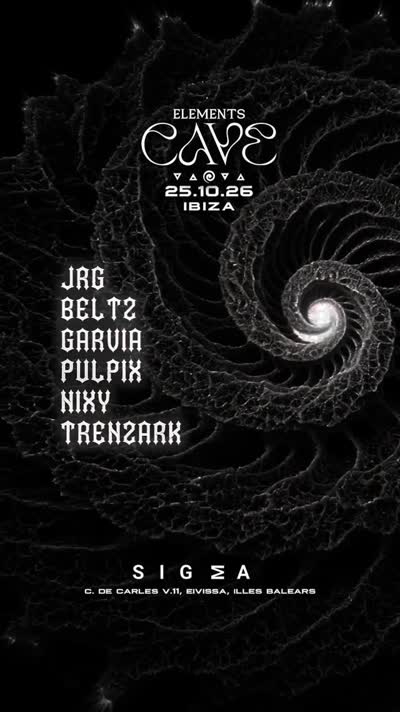 The energy of Madrid’s artists awaits you at one of Ibiza’s most iconic venues this Sunday, October 25th.