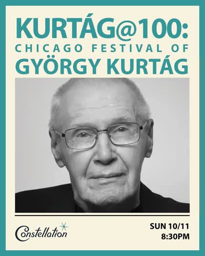 Concert celebrating the life and music of György Kurtág