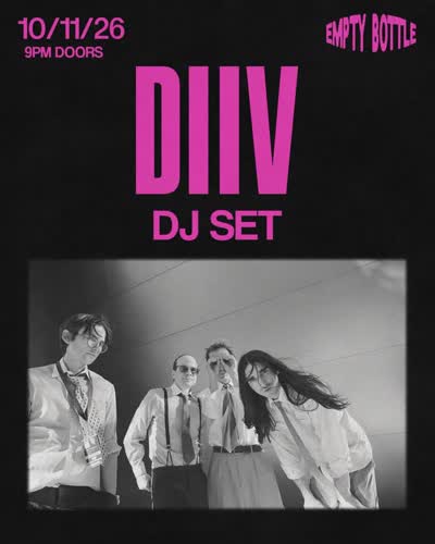 DIIV DJ SET at Ye Olde Empty Bottle