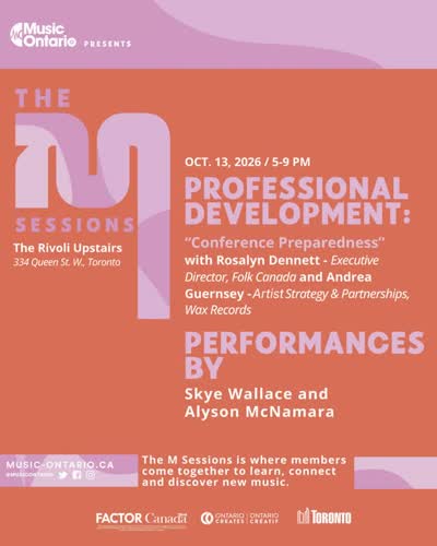 The M Sessions: Conference Preparedness