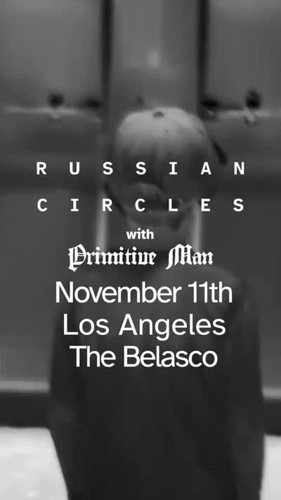 Russian Circles w/ @primitivemandoom