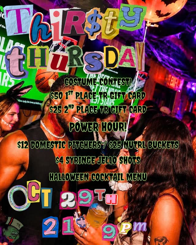 Thirsty Thursday Halloween Party