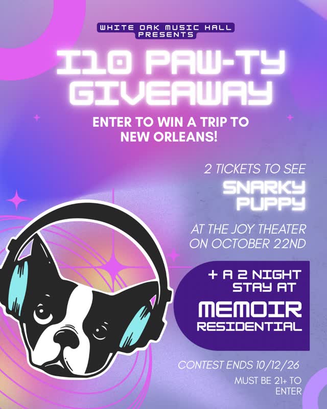 Win tickets to Snarky Puppy at Joy Theater
