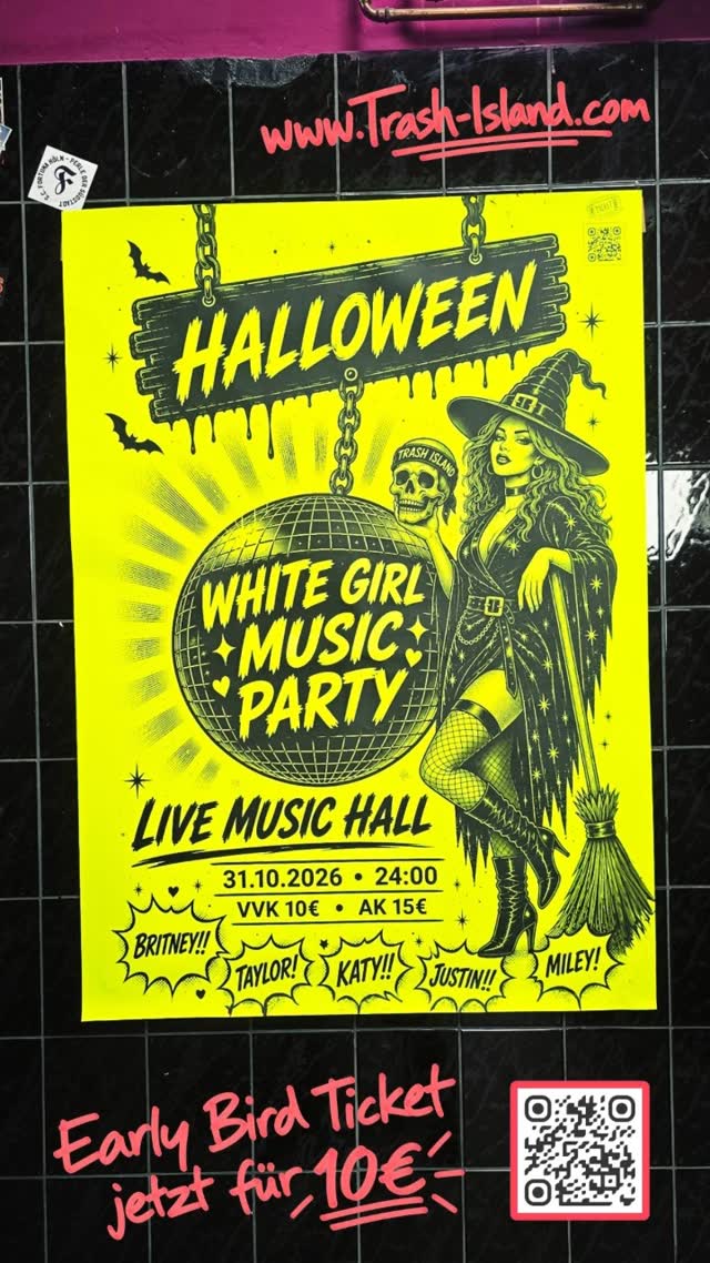 HALLOWEEN – WHITE GIRL MUSIC PARTY