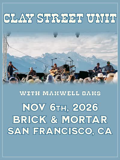 Maxwell Oaks joins Clay Street Unit live in San Francisco