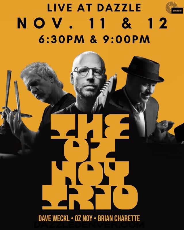 Oz Noy Trio feat. Dave Weckl and Brian Charette Live at Dazzle