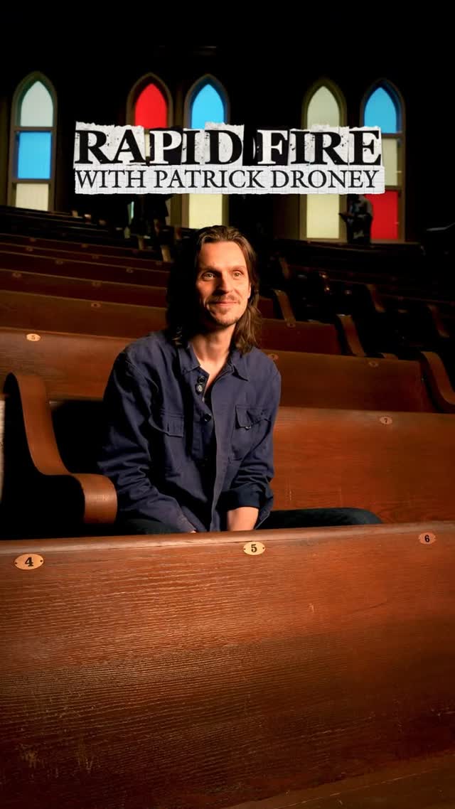 In the pews with @patrickdroney ahead of his debut on October 25! Tickets to catch him for the first time on the Ryman stage are available now