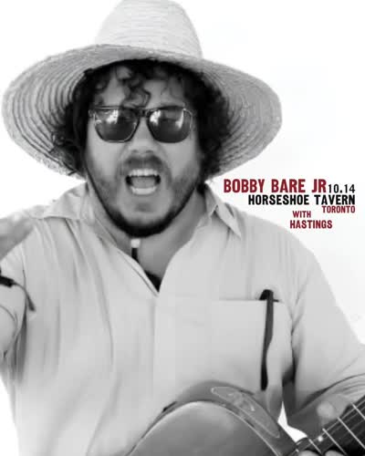 Bobby Bare Jr. hits the Horseshoe Tavern stage!