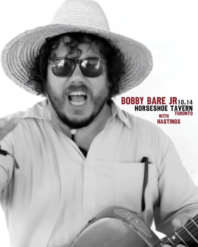 Bobby Bare Jr. hits the Horseshoe Tavern stage!