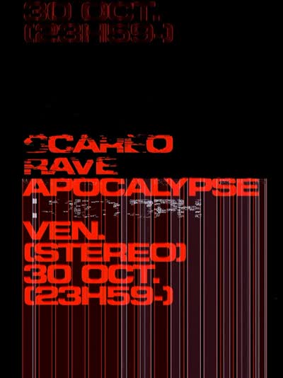 SCARFO RAVE APOCALYPSE