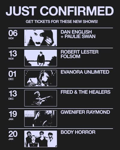 Just Confirmed: Get Tickets For These New Shows!