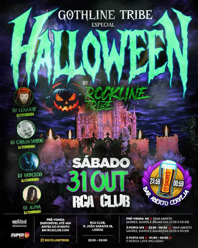 Gothline Tribe Especial Halloween by Rockline Tribe
