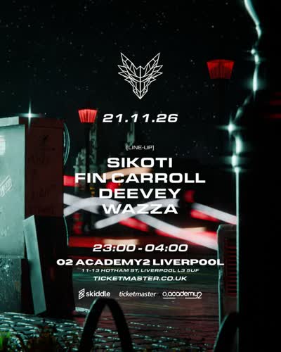 @tywchcollective PRESENTS: Sikoti, Fin Carroll, Deevey & Wazza + many more!