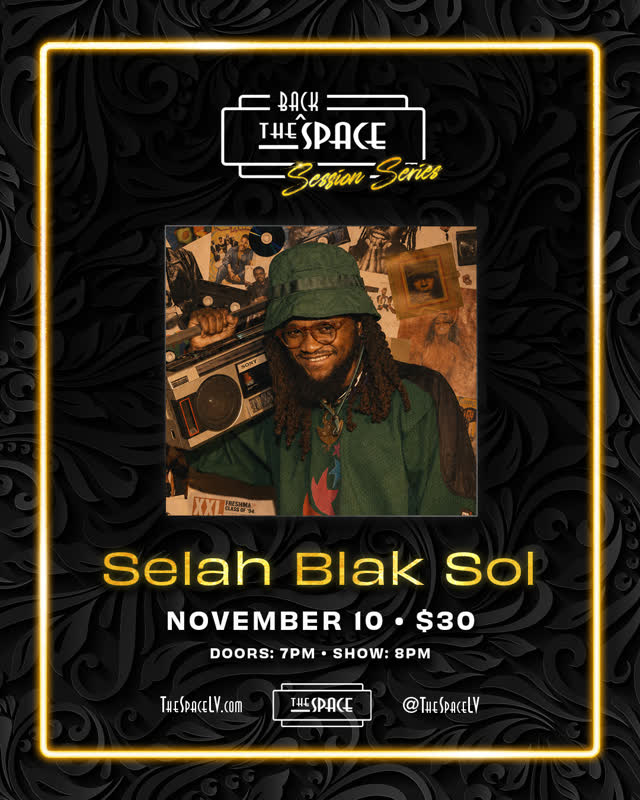 The Back Space Session Series continues with Selah Blak Sol!