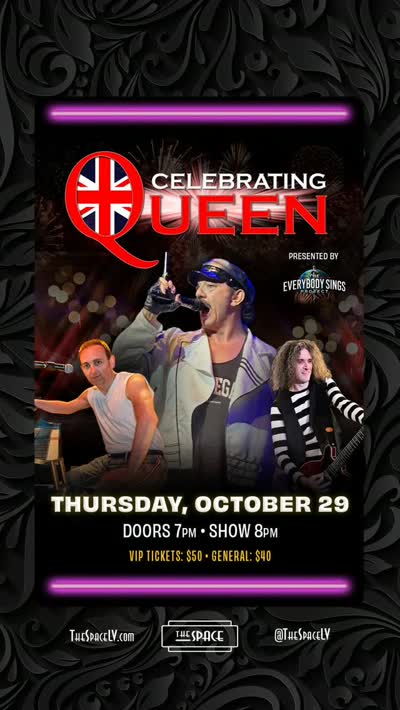 Vegas, get ready to experience the ultimate tribute to Queen 👑🎸