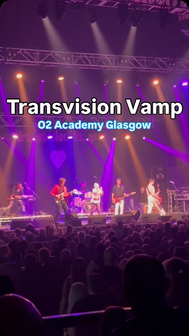 Transvision Vamp at O2 Academy Glasgow