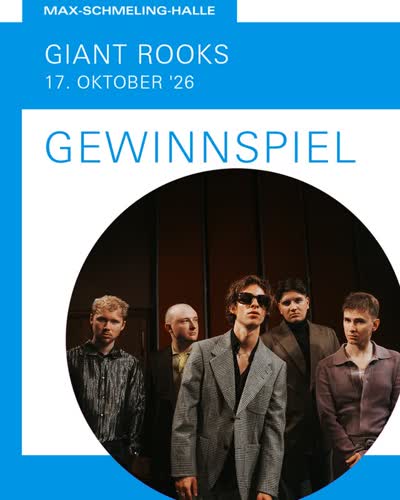 @giantrooksmusic live in Berlin – und ihr könnt dabei sein!