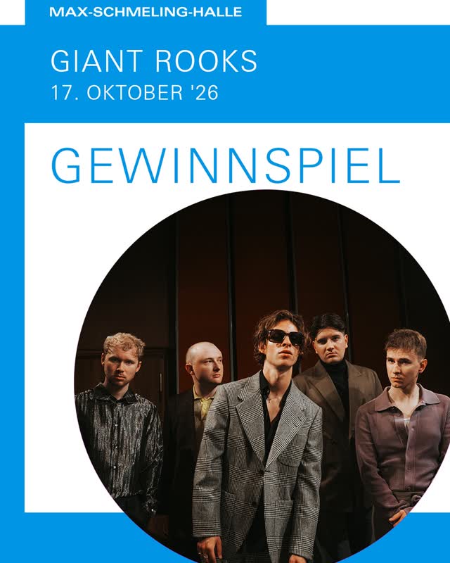 @giantrooksmusic live in Berlin – und ihr könnt dabei sein!