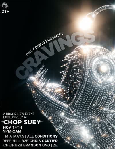 debut event at @chopsueyseattle