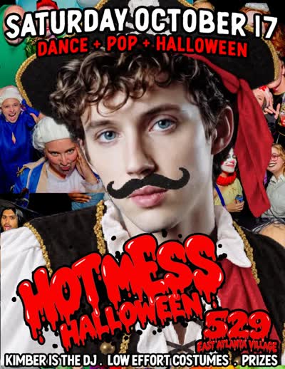 HOT MESS IS DANCE + POP + HALLOWEEN