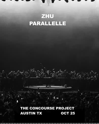 F1 Weekend Concert: @parallelle_ and @zhu in Austin