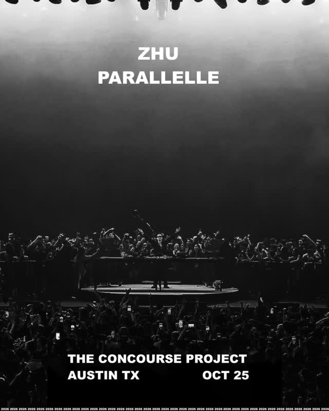 F1 Weekend Concert: @parallelle_ and @zhu in Austin