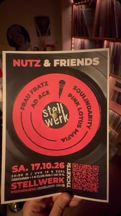 Leudde am 17.10.2026 - Frau Fratz & ad___ace live in Hamburg