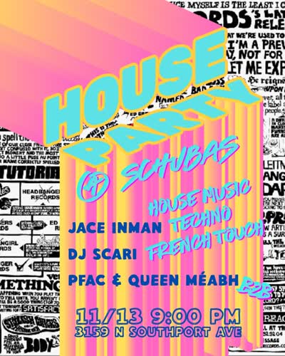 Schuba’s upstairs introductory House Party
