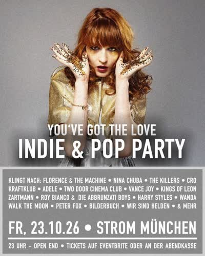 YOU'VE GOT THE LOVE INDIE & POP PARTY