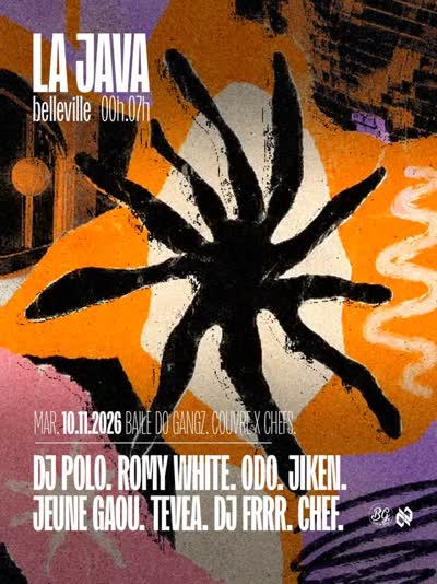 BAILE DO GANGZ ET COUVRE x CHEFS A LA JAVA