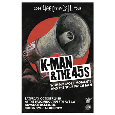 K-Man & The 45s '2026 Heed the Call Tour'