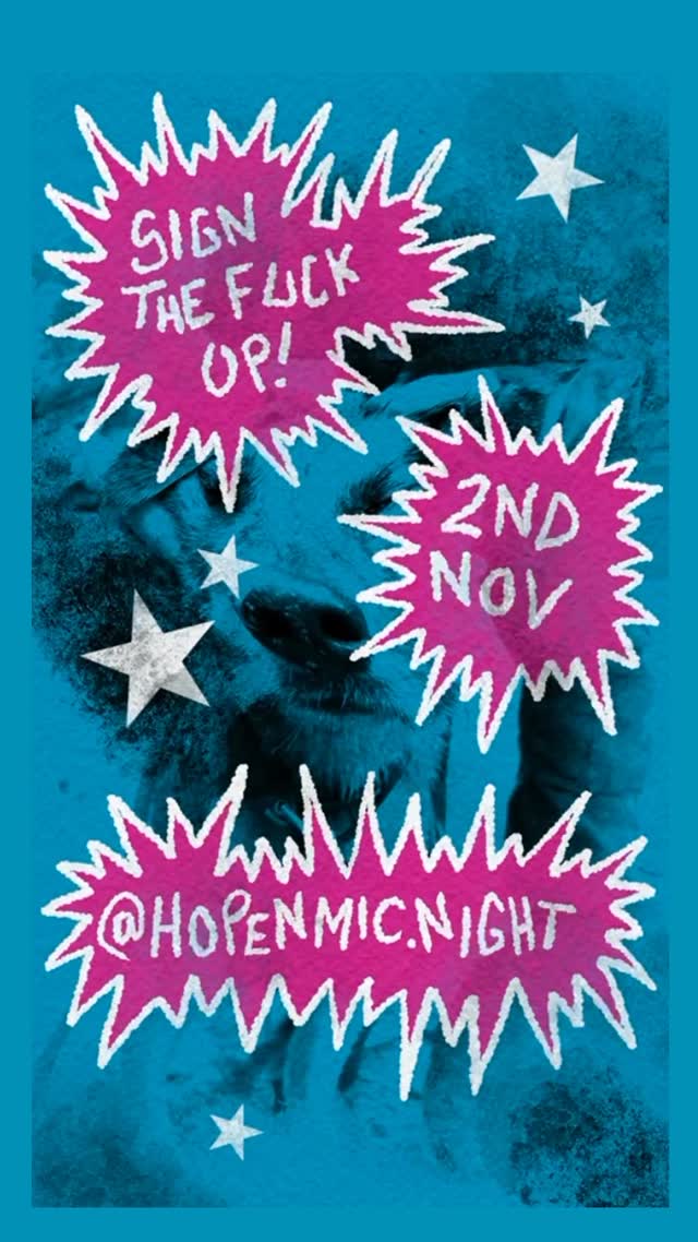 GET INTO THE DM’s TO SIGN UP LOVELY PEOPLE!! MONDAY 2nd NOVEMBER NEXT EVENT