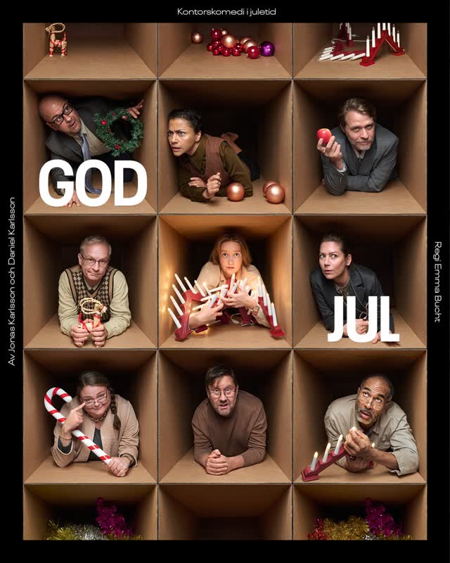 GOD JUL – Jonas Karlssons hyllade bok som teater!
