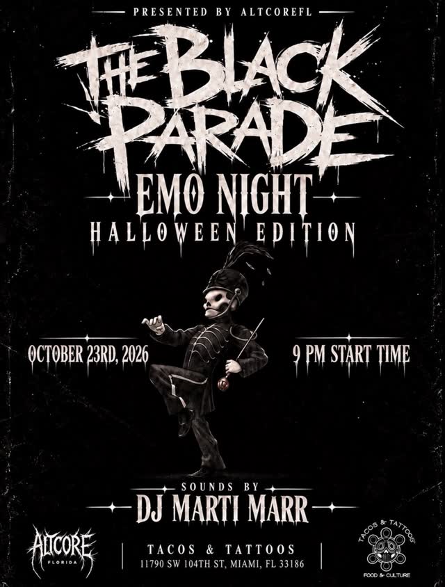 The Black Parade: Emo Night Halloween Edition