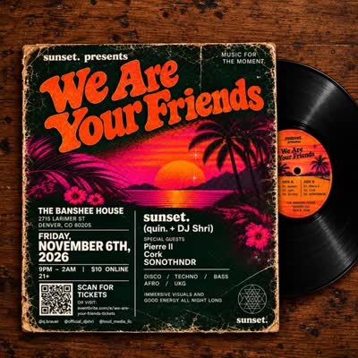 WE ARE YOUR FRIENDS — NOVEMBER 6TH.