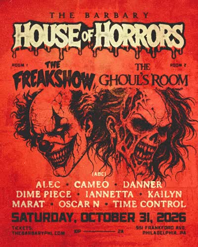 SAT OCT 31 🤡🧟‍♀️💀 Calling all freaks, ghouls & zombies... The deadliest weekend of the year is coming. Join us for the grand finale in 2 rooms of inferno for all you lost souls!