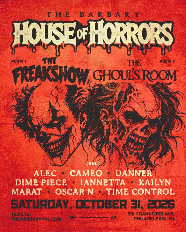 SAT OCT 31 🤡🧟♀️💀 Calling all freaks, ghouls & zombies... The deadliest weekend of the year is coming. Join us for the grand finale in 2 rooms of inferno for all you lost souls!