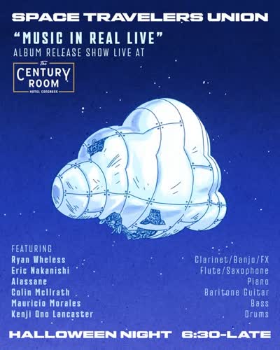 Space Travelers Union "Music in Real Live" Album Release Show