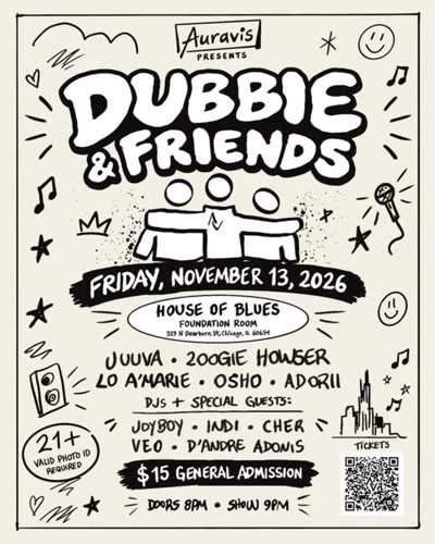 Dubbie & Friends: From Hip Hop to Afro Beats, R&B and House Music