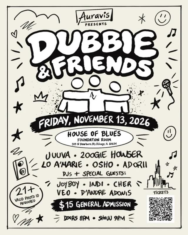 Dubbie & Friends: From Hip Hop to Afro Beats, R&B and House Music
