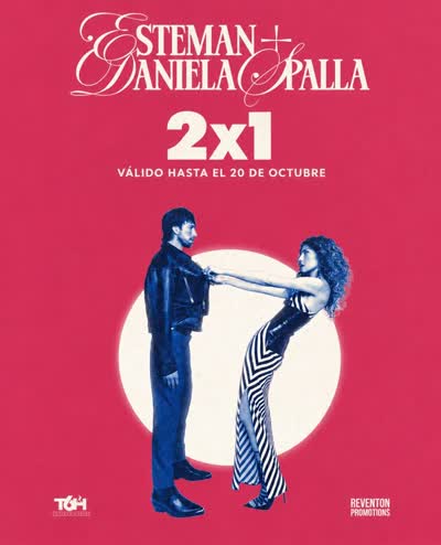 ¡Chicago! Consigue boletos 2x1 para ver a @estemanmusic y @danielaspalla este 29 de Octubre en el House of Blues. Invita a alguien especial y aseguren sus boletos hoy.