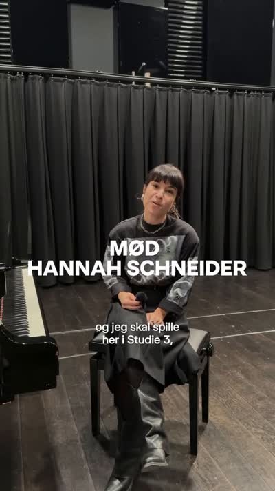 Hannah Schneider koncert på DR Koncerthuset