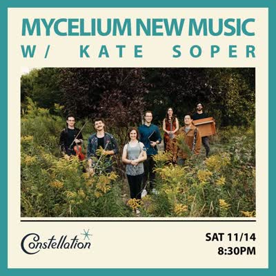 Show with Kate Soper performing 'Epithets' and winning pieces from Call for Spores