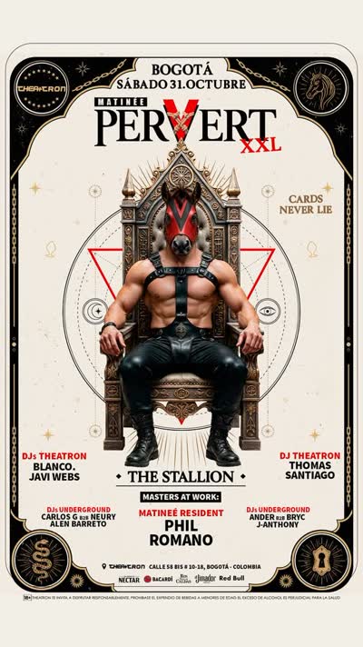 MATINÉE PERVERT ❌❌L🔞⛓️‍💥 Main Circuit Party Halloweekend 2026
