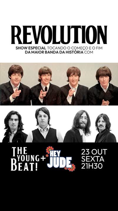 Revolution - Show Especial tocando o começo e o fim da maior banda da história