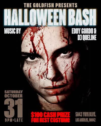 Halloween Party at The Goldfish