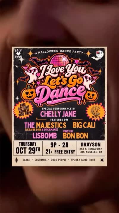 I LOVE YOU, LET’S GO DANCE!